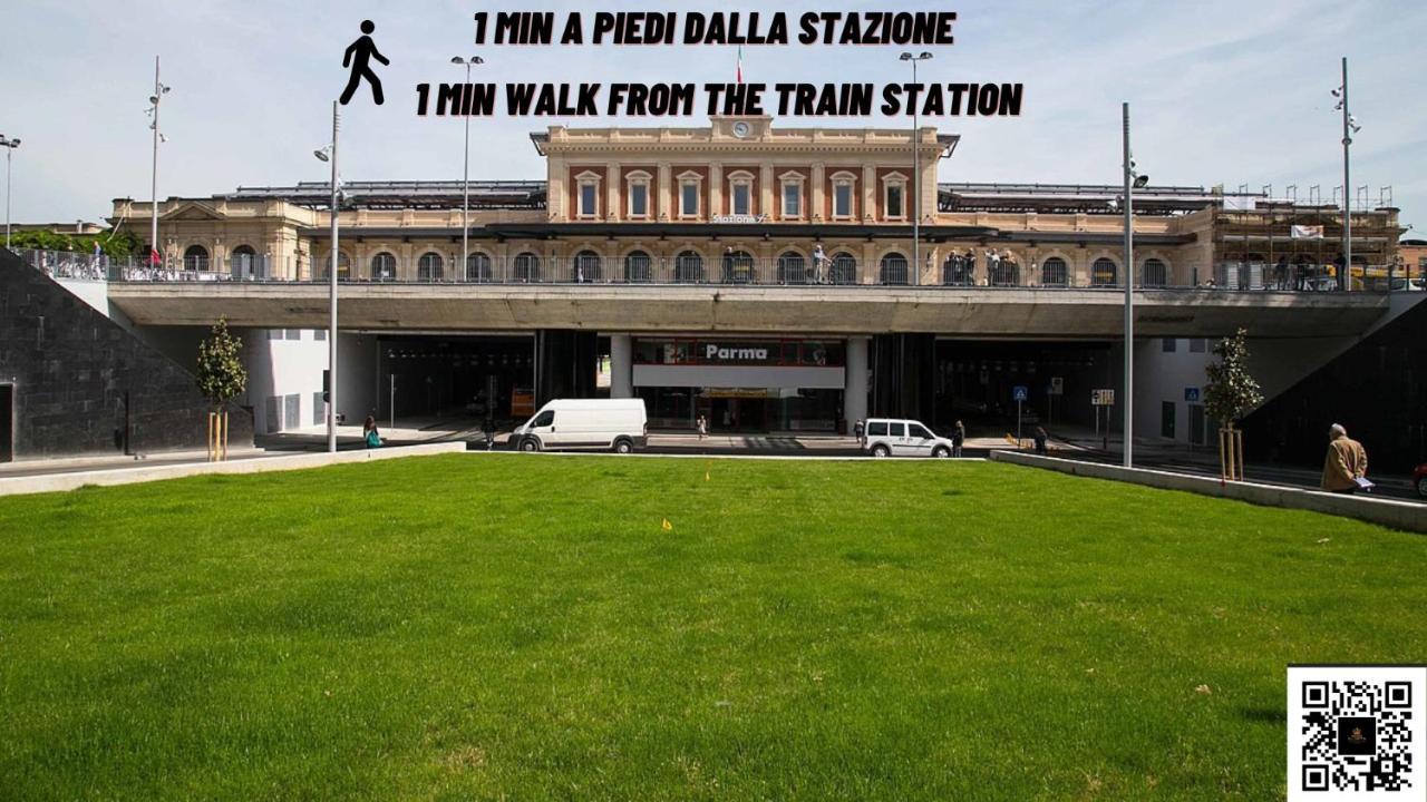 파르마 350 M Dalla Stazione L Parcheggio Free L Nova Loft 아파트 외부 사진